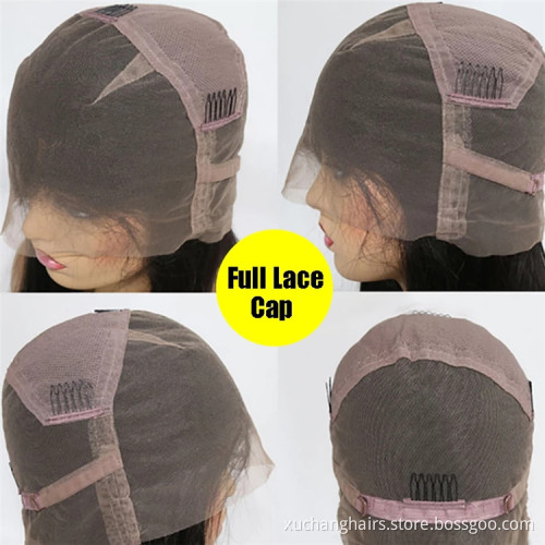 Hot sale glueless wig short hair human indian hair hd transparent full lace wig 10 inch 360 frontal wig full lace with baby hair